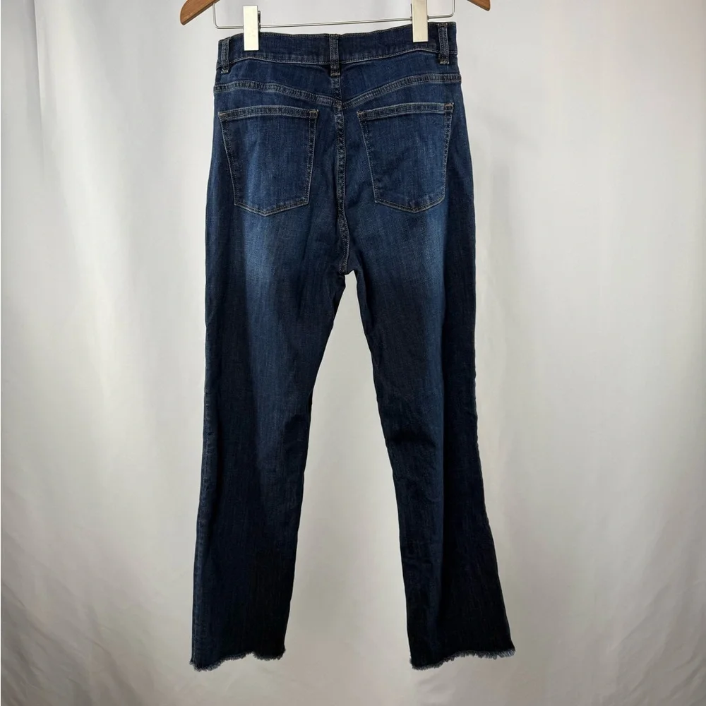 DL1961 Patti Straight High Rise Vintage Ankle Jeans in Dark Blue‎ Size 28